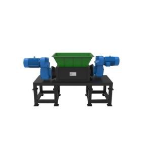 Двувалов шредер за рециклиране на отпадъчна пластмаса